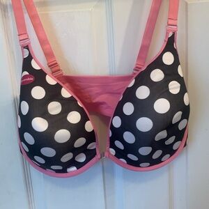 New lane Bryant reversible bra in black white size 44 DD